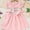 Pink, variant on MORTTIC Toddler Girls "BIG SISTER" Embroidered Princess Dress, Short Sleeve Ruffle Summer Outfit, Sweet and Adorable Dress for Little Girls
