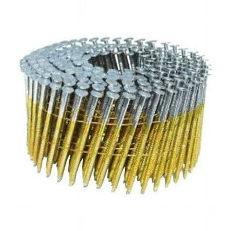 Metabo power tools 16 deg 16 Gauge Smooth Shank Angled Coil Framing Nails 2.38 in. x 0.131 in. Dia. – Pack of 5000