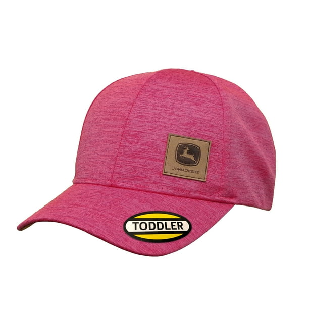 John Deere John Deere Pink Toddler Hat/Cap with Suede patch logo LP71417