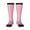 3 Black, variant on pink argyle Knee Socks, High Socks Long Stretchy Sock Women Knee High Stocking, Long Socks for Women