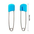 thumbnail image 3 of Dsscvnef 100PC Colorful Electroplated Bread Head Pins for Kids School Craft Stationery Decorative Mixed Design Clips 100PCS, 3 of 9