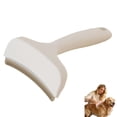 thumbnail image 4 of V-Shaped Tight Teeth Pet Deshedding Brush, Ergonomic Handle Dog Cat Grooming Comb for Loose Undercoat Hair Removal, 4 of 6