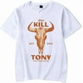 thumbnail image 2 of Kill Tony Logo Merch T-shirt Short-Sleeved Fashion Casual Unisex Summer Sport Tee, 2 of 6