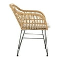 thumbnail image 4 of Safavieh Alton 3 Piece Outdoor Contemporary Lounge Set with Cushion, 4 of 7