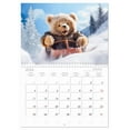 thumbnail image 5 of Teddy bear and his adventures (Monthly Wall Calendar 2026 11.7 x 16.5 (open)), CALVENDO 14 Month Calendar, 5 of 9