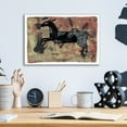thumbnail image 4 of Epic Art 'Ethnic Deer' by Maria Pietri, Acrylic Glass Wall Art, 16"x12", 4 of 8