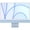 Blue, variant on Restored Apple MGPL3LL/A, Desktop Computer, Webcam, iMac All-in-One with M1 Chip, 16GB RAM, 1TB SSD, Blue/24 inch, 1, 1, 1