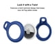 thumbnail image 5 of Soporte seguro para AirTag Belkin con llavero, paquete de 4 unidades, color azul, 5 of 6