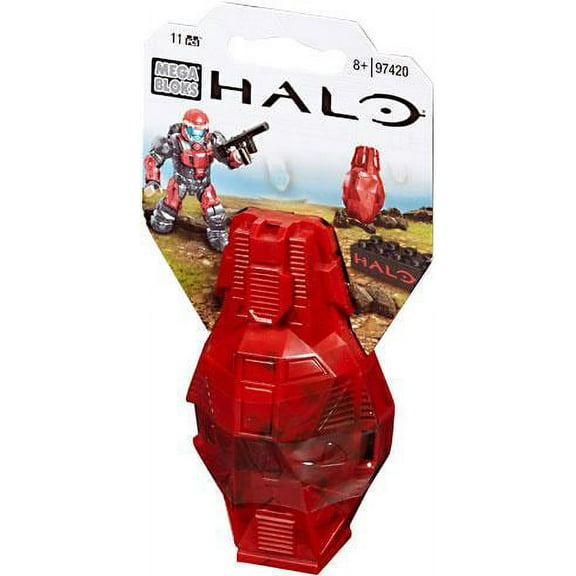 Mega Bloks Halo Metallic Red ODST Drop Pod Set