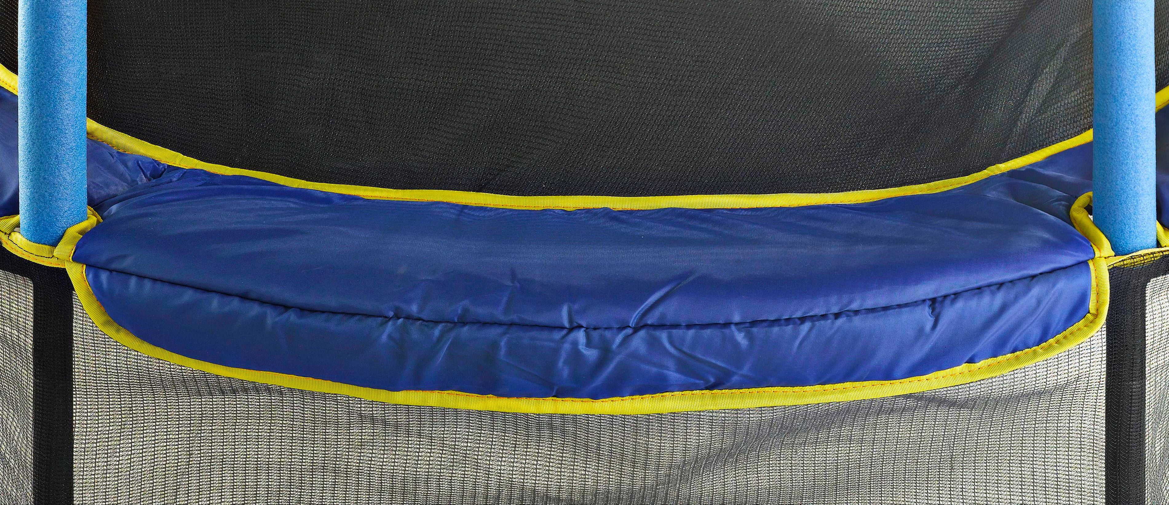Machrus Upper Bounce Trampoline Spring Cover - Replacement Safety Pad for trampolines Fit's 55" Round Mini Rebounder Trampoline with 3" Skirt Padding all around Frame and Legs - Blue