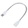 thumbnail image 1 of Cable adaptador USB Extensión a Tubo flexible de metal con luz LED Hugtrwg Para estrenar, 1 of 6