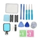thumbnail image 1 of Kit de reemplazo de cristal frontal de reloj, Kit de reparación de cristal digitalizador de pantalla táctil con conector para IOS Watch Series 6 44MM, 1 of 14