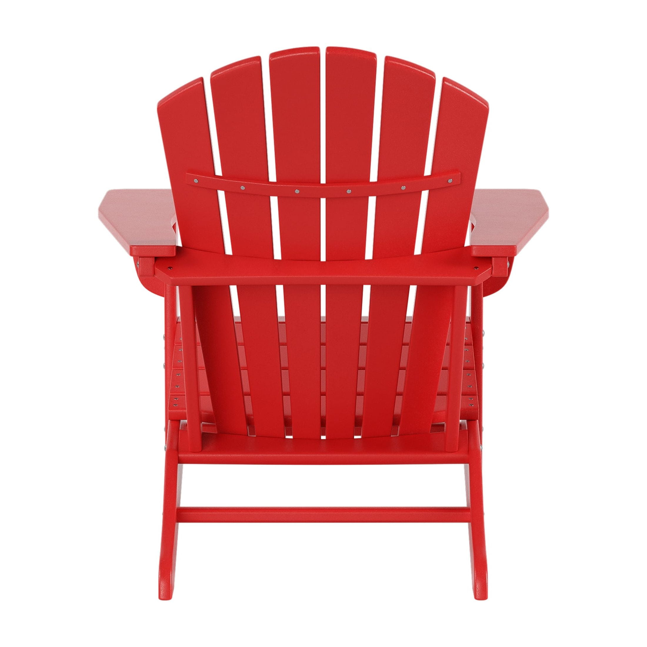Westin Outdoor Patio Adirondack Chair (Set of 4), Red