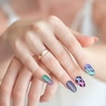 thumbnail image 4 of Plantillas de sellos para manicura, modelo 12, placas para decoración de uñas, estampado de imágenes de uñas, plantilla de sello, placas de Metal, tatuaje de uñas con juego de tarjetas, 4 of 5