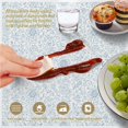 thumbnail image 6 of Pioneer Flower Floral Print Pattern Round Tablecloth 60 X 60 Inch, Wrinkle Resistant Wipeable Table Cloth for Kitchen Dining Picnic Patio Party, 6 of 6