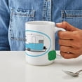 thumbnail image 4 of CafePress - Blue And White Vintage Shasta Travel Trailer 15 Oz - 15 oz Ceramic Large White Novelty Mug, 4 of 6