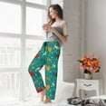 thumbnail image 5 of Salouo Cute Hens And Rooster Print Women's Pajama Pants Casual Loose Sweatpants PJs Flowy Pants Drawstring Palazzo for Women Wide Leg Pants Lounge Pajama -Large, 5 of 8
