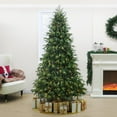 thumbnail image 2 of Holiday Time 7.5' Pre-lit Cedar Tree, Green, 2 of 6