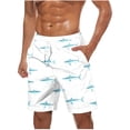 thumbnail image 2 of Xunlbb Men's Short Pants Quick-Dry Beach Shorts Lightweight Swim Trunks with Side Pockets Summer Vacation Fashion Comfortable Casual Wear Plus Size Holidays, 2 of 5