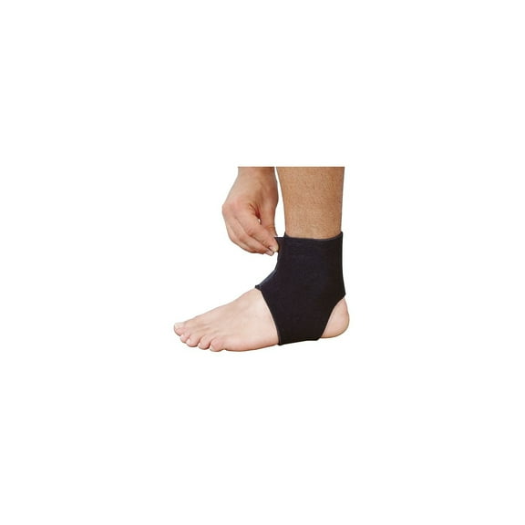 Mutual Industries Adjustable Neoprene Ankle Support Black One Size 1075100