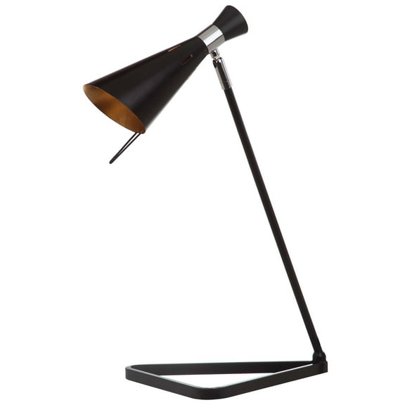 Safavieh Padric 21 In. High Modern Cone Table Lamp, Black