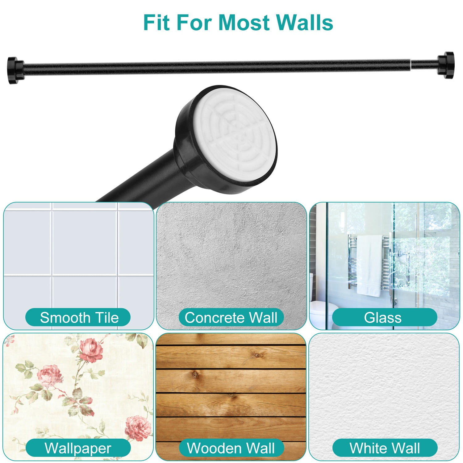 Curtain rods for concrete walls hotsell