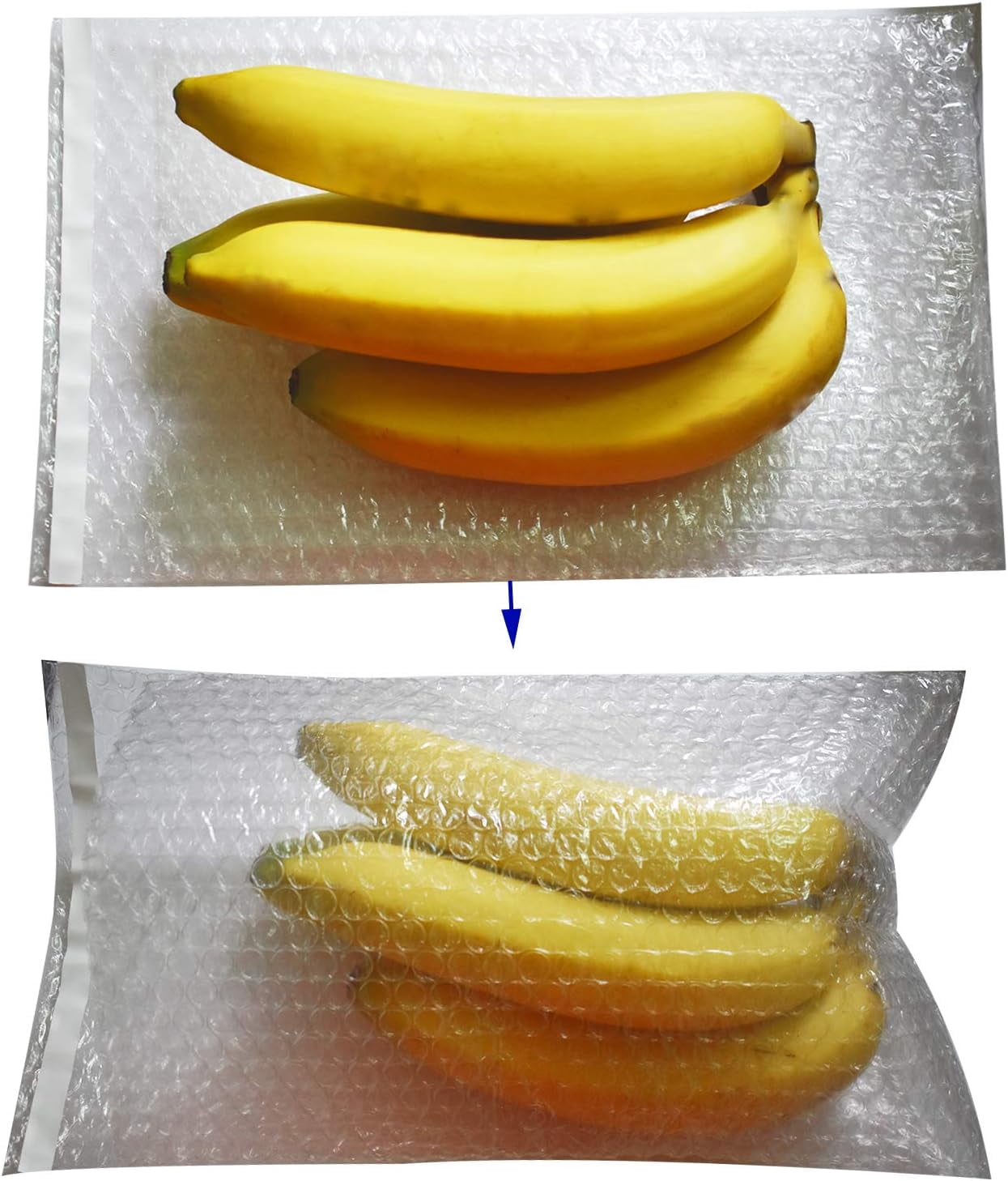 50Pack 8x12 INCH Bubble Out Bags Self-Seal Pouches for Moving, Shipping, and Storage, Wrap Cushioning Packaging Bag Double-Side Premium Sealing Pouch