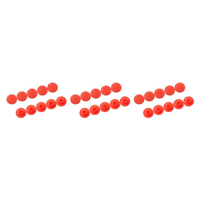 Wosthever 10 Uds. De tornillos hexagonales para bicicleta, tapas de rosca, Kit de pernos y tuercas universales resistentes al desgaste Type1 NO1