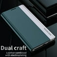 thumbnail image 6 of Thin Slim Flip Cover for Samsung Galaxy S23+ Plus (Not S23) with Kickstand, Business PU Leather Shockproof Drop Protective Phone Case for Samsung Galaxy S23 Plus CX Black, 6 of 8