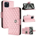 thumbnail image 5 of for iPhone 15 Pro Max Wallet Case, Elegant Card Holder Cash Slot PU Leather Kickstand Wrist Strap Shockproof Protective Flip Women Girls Case Cover for iPhone 15 Pro Max, Pink, 5 of 7