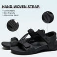 thumbnail image 3 of Comfortable Hiking Sandals for Womens, Classic Sport Walking Sandals with Adjustable Straps, Casual Summer Athletic Sandals for Trekking, Camping, Trip, 3 of 7