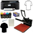 thumbnail image 1 of Heat Transfer Press 15X15" Dye Sublimation Ink Wireless Printer Startup Kit, 1 of 5