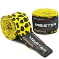 thumbnail image 1 of Meister Wraps Semi-Élastiques pour Adultes 180 Pouces pour MMA & Boxe (Paire) - Taches de Léopard, 1 of 3