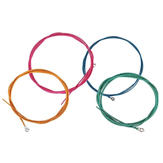 4-String Electric Bass Strings Instrument, Bass Strings Ideal Present for Bass Beginner 1.16mm-2.54mm