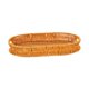 thumbnail image 1 of Cesta de pan de imitación de ratán, frutero ovalado, soporte para aperitivos, cesta tejida para servir pan 30x20x4cm, 1 of 8