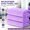 Purple, variant on Microfiber Gym Towels for Men and Women, Soft Quick-Dry Sweat Towels for Fitness, Workout, Yoga, Sports Towels 3 Pack Grey