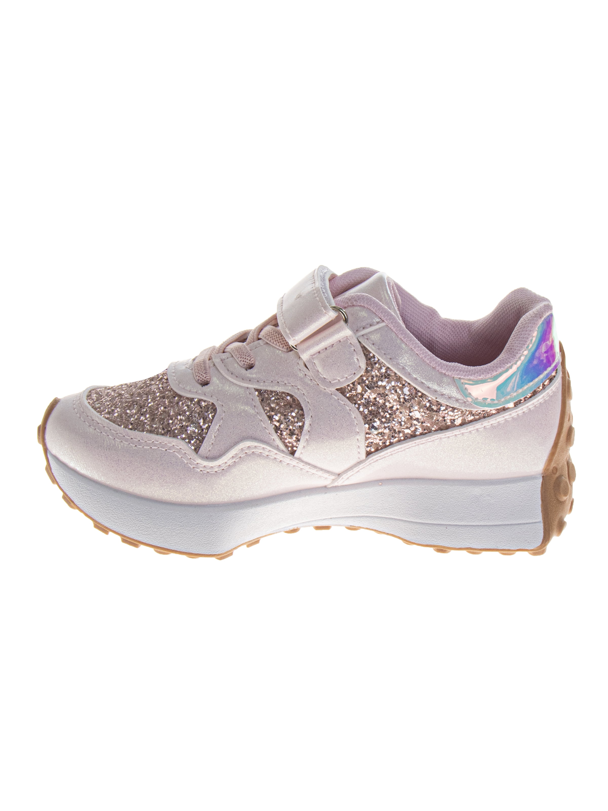 Kensie Girl Low Top Hook and Loop Closure Sneakers, Sizes 12-4