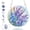 Colourful-Style 2, variant on Austok Acrylic Puzzle Suncatcher 83 Pieces DIY Acrylic Suncatcher Puzzle Window Hanging Home and Garden Decor 7.4 in