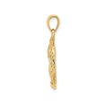 thumbnail image 4 of 14K Gold Shell Cluster In Circle Charm, 4 of 4