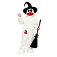thumbnail image 2 of Halloween Monster Onesie Pajamas, Funny Big Mouth Style One Piece Jumpsuit with Hooded Design, Cozy Sleepwear Loungewear Outfit, 2 of 9