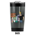 thumbnail image 2 of Johnny Bravo/& Friends Stainless Steel Tumbler 20 oz Coffee Travel Mug/Cup, Vacuum Insulated & Double Wall with Leakproof Sliding Lid | Great for Hot Drinks and Cold Beverages, 2 of 7