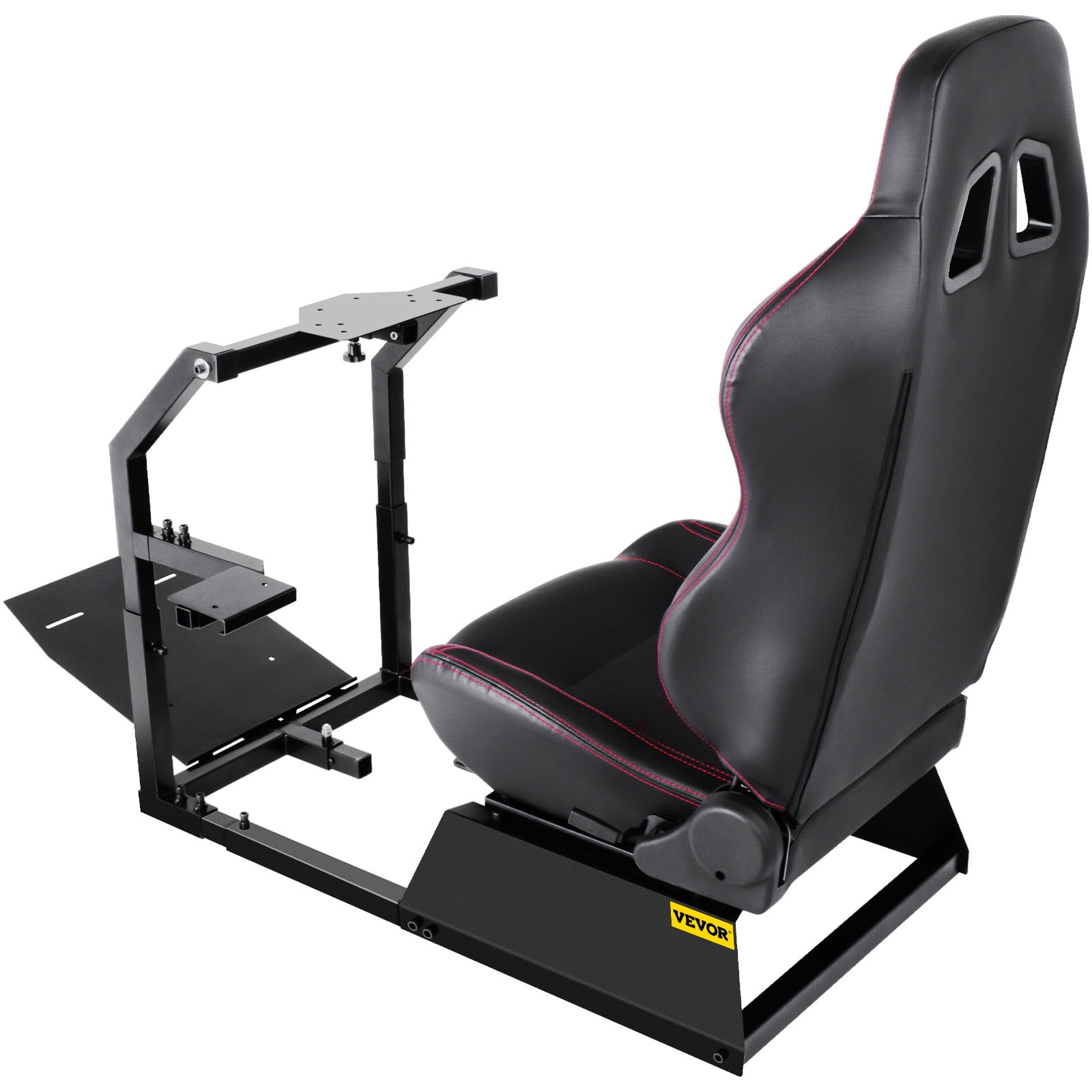 VEVOR Racing Simulator Cockpit Height Adjustable Racing Wheel Stand with  fit for Logitech G25, G27, G29, G920 Racing Wheel and Pedals Not Included