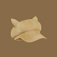 thumbnail image 2 of Yuanlong Womens Newsboy Cap Cat Ear Design Plain Beret Hats Stylish Spring Outings Casual Adjustable Headwear For Ladies, 2 of 4