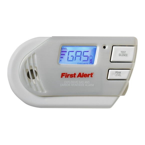 First Alert GC01CN - Gas and carbon monoxide sensor - gray, white