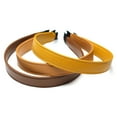 thumbnail image 2 of QinGoo Leather Headband for Women Thin Hairband Comfortable Hair Accessory 1 Count, Camel, 2 of 4