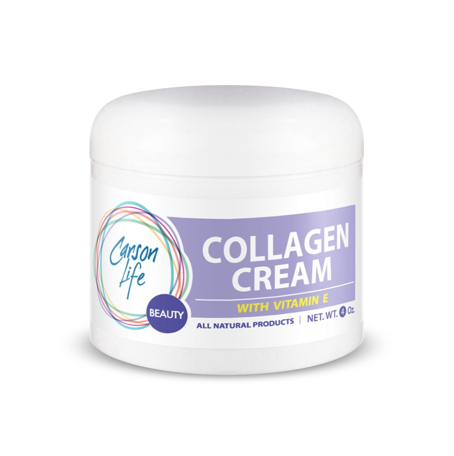 Carson Life Collagen Elastin with Vitamin E Face Cream, 4 Oz Walmart