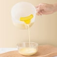 thumbnail image 2 of YoaNJYGR Kitchen Aid Hand Held Mixer Khm512wh Electronic Hand Mixer Large Capacity Egg Beater Baking with Graduated Mixing Bowl Soup and Oil Separator Kitchen Rice Bowl, 2 of 5