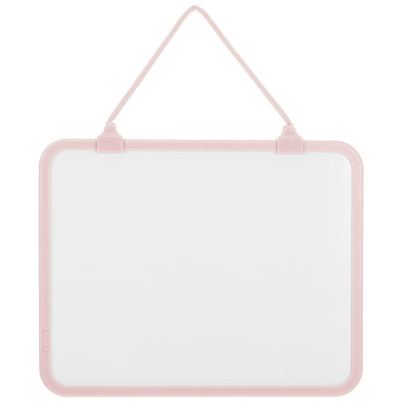 QIFULL Hanging Whiteboard Dry Erase Board ABS Erasable Writing Office Spaces 1Set