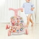 thumbnail image 1 of Baby Push Centro de actividades Mesa de juguete, para niños y niñas Ruedas de velocidad ajustable Niño empujar Juguete para caminar Siéntese Rosa, 1 of 8