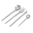 thumbnail image 2 of Juego de Cubiertos Idea Nuova Cubiertos modernos 24 Piezas Plateado, 2 of 6